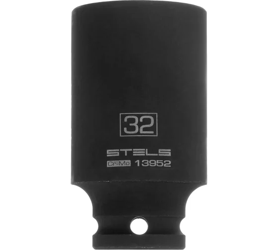 Головка ударная шестигранная удлиненная 32х1/2 Stels