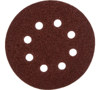 Круг шлифовальный бумага 125мм Р 40 8 отв 5шт Зубр