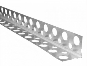 Уголок перфорированный 25х25 оцинкованный 3м Албес