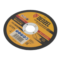 Круг отрезной 125х1,2х22,2мм металл Denzel