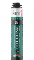 Пена-клей для блока и кирпича  65м 1000мл всесезонная проф Proff 28+ ABL Kudo(12)