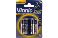 Батарейка ААА LR03 щелочная Vinnic