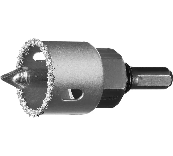 Коронка керамика/кирпич/пор.бетон карбид-вольфрам 102х25мм Зубр