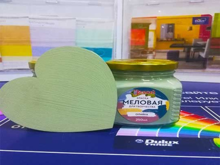 Краска для творчества 0,23л олива