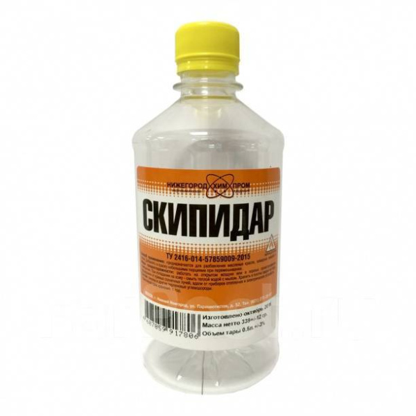 Скипидар живичный 0,5л НХП