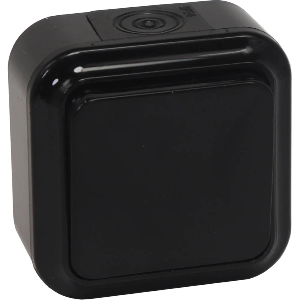 Выключатель о/у 1-кл черный Пралеска IP54 Bylectrica