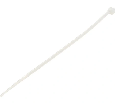 Хомут нейлоновый  2,5х200мм 100шт белый