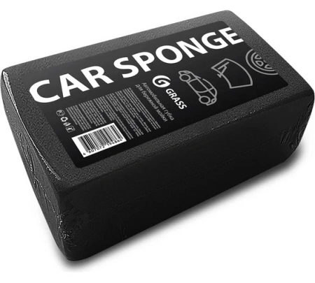 Губка д/автомобиля 190х120х55 химстойкая Grass