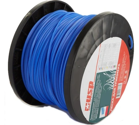 Леска для триммера 2,4 х120м квадрат