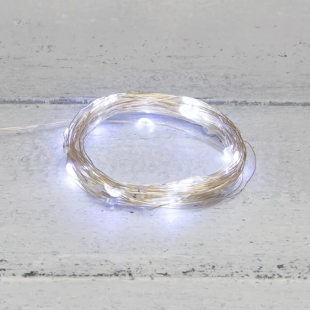 Гирлянда Роса 10м прозрачный ПВХ/белый свет IP20 Neon-Light