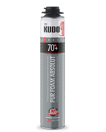 Пена монтажная проф. 70+л летняя 1000мл Absolut Proff Xpress Kudo