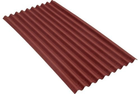 Ондулин красный 1х2