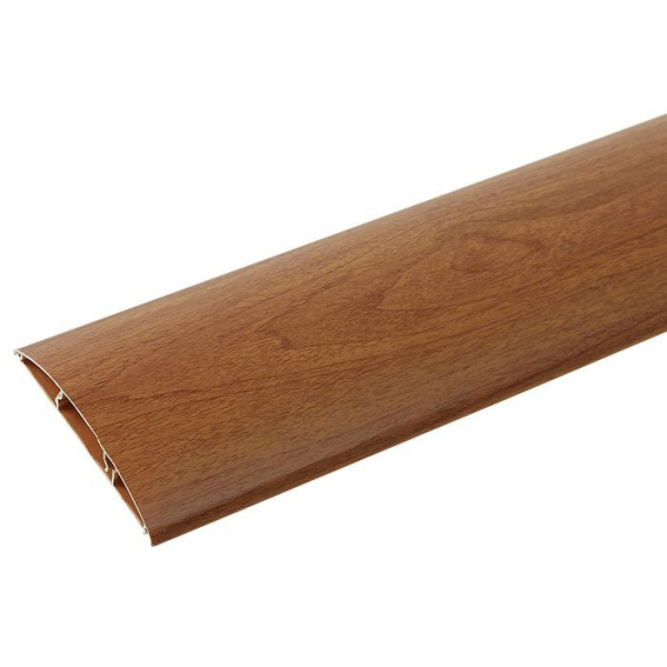 Наличник пластиковый  2200х70х14 дуб коньячный с кабель каналом Идеал---