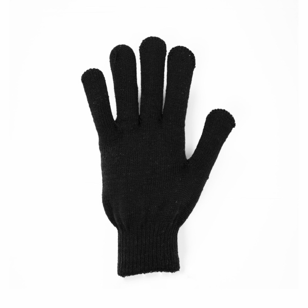 Перчатки х/б протектор 5 нитей  белые черные