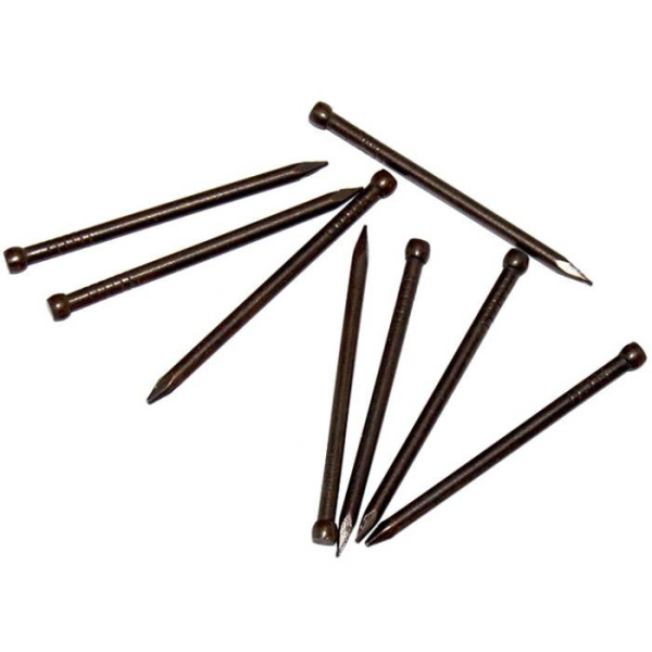 Гвозди оцинкованные финишные 50х1,4мм бронза ----