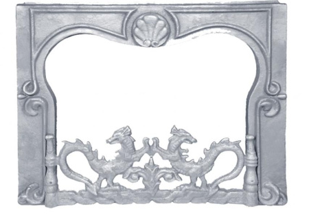 Решетка каминная 720х590/600---