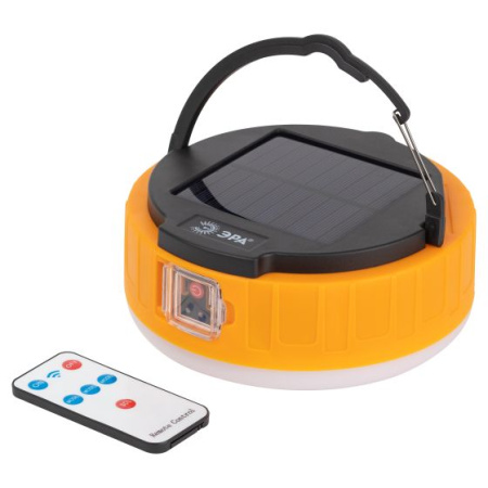 Фонарь кемпинговый люстра 750Lm IP40 пульт/powerbank/солн.бат. КА-701 Эра