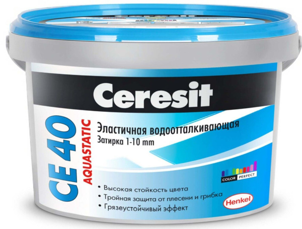 Затирка Ceresit СЕ40 карамель 2кг Henkel(12)